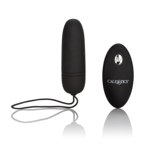 CalExotics Silicone Remote Control Bullet Vibrator Black