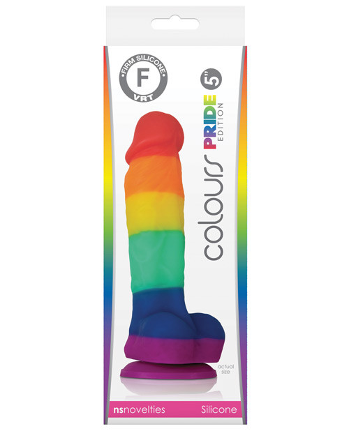 NS Novelties Colours Pride Edition 5" Realistic Dildo With Suction Cup