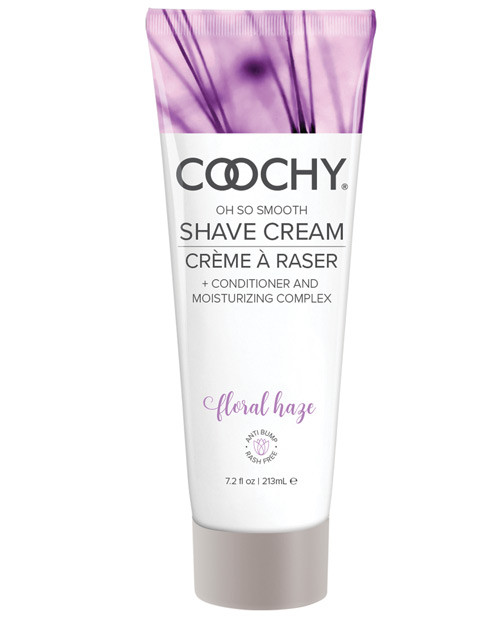 Coochy Rash Free Intimate Area Shave Cream - 7.2 Oz Floral Haze