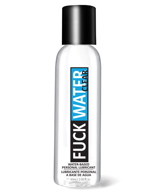 F*ck Water Clear H2O Personal Lubricant - 2 Oz Bottle