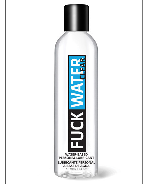 F*ck Water Clear H2O Personal Lubricant - 8 Oz Bottle