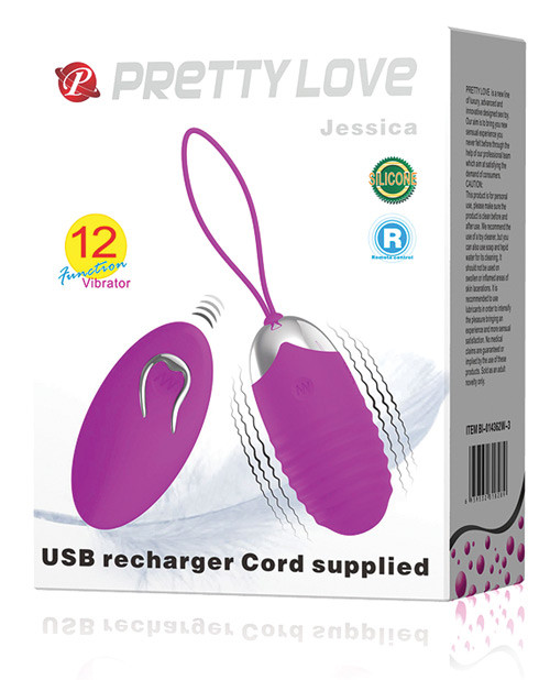Pretty Love Jessica Vibrator - 12 Function Fuchsia