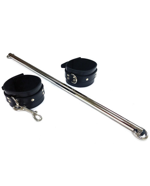 Rouge Fetish Leather Leg Spreader Bar