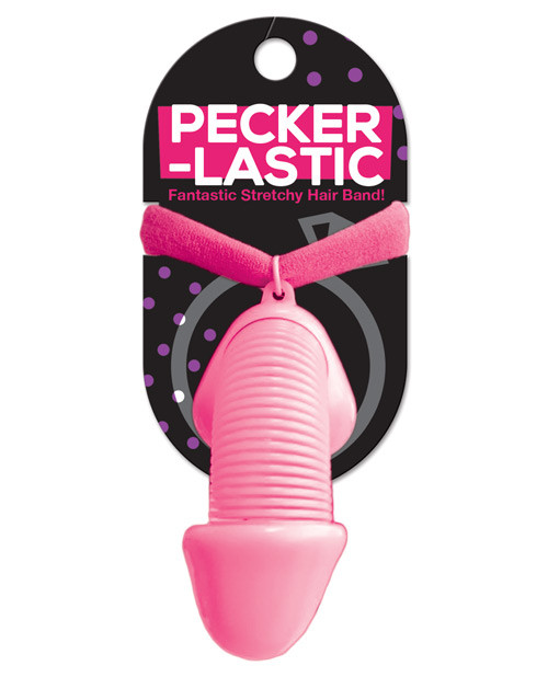 Hott Products Pecker Lastic Hair Tie - Pink