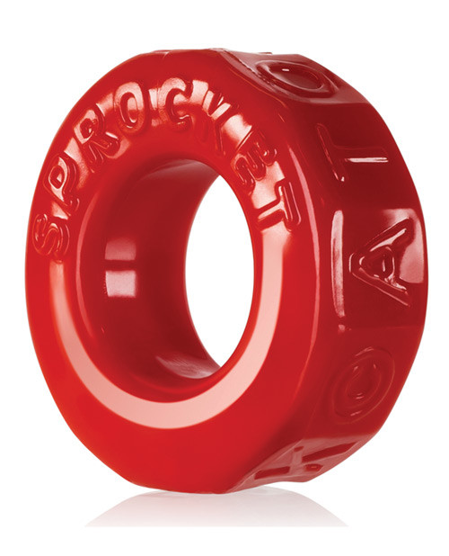 Oxballs Atomic Jock Sprocket Cock Ring - Red