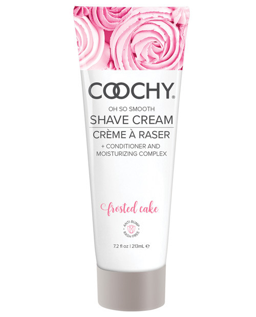 Coochy Rash Free Intimate Area Shave Cream - 7.2 Oz Frosted Cake