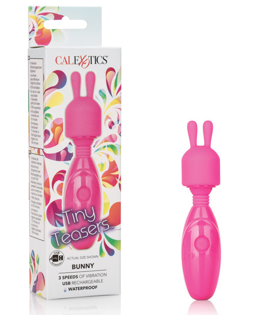 CalExotics Tiny Teasers Bunny - Pink Clitoral Stimulator