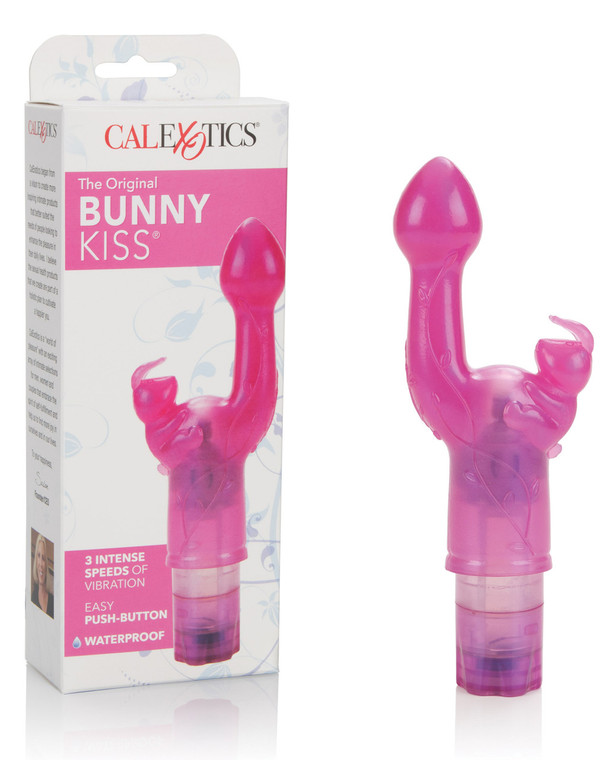 CalExotics The Original Bunny Kiss Rabbit Vibrator - Pink