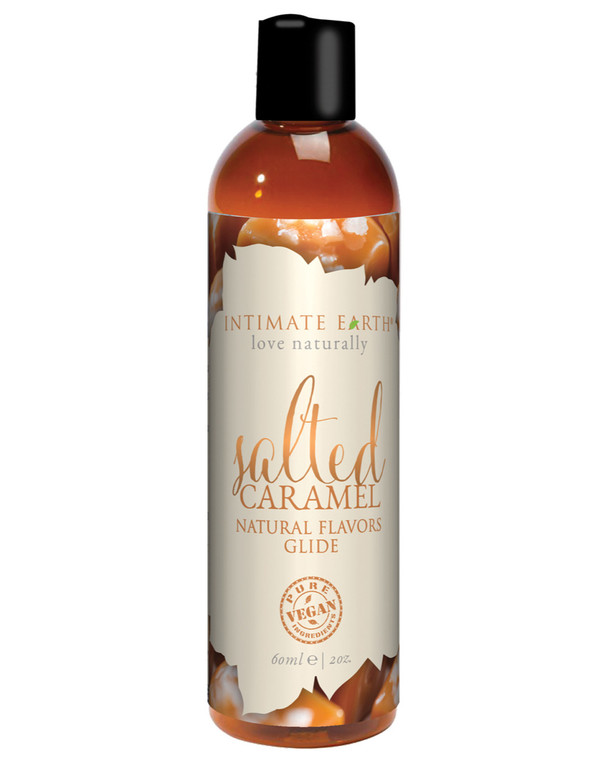 Intimate Earth Natural Flavors Glide Personal Lubricant - 60 Ml Salted Caramel