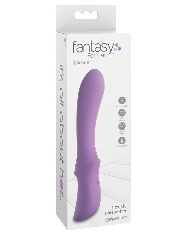 Pipedream Fantasy For Her Flexible Please Rabbit Vibrator - Her