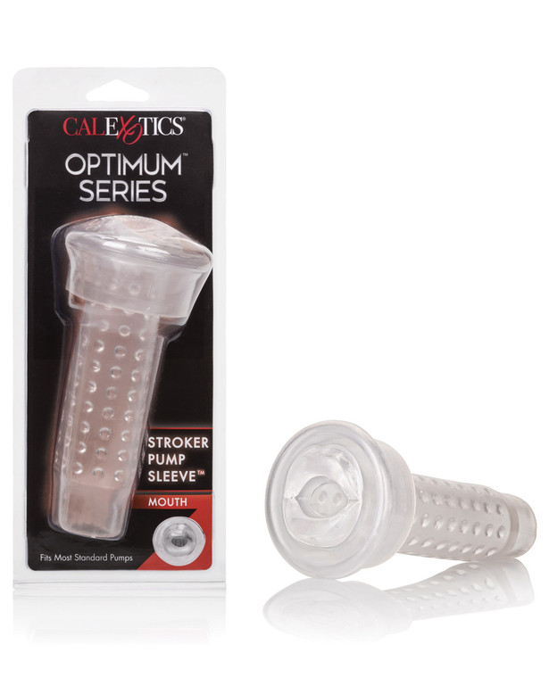 CalExotics Optimum Series Stroker Sleeve - Mouth Penis Pump