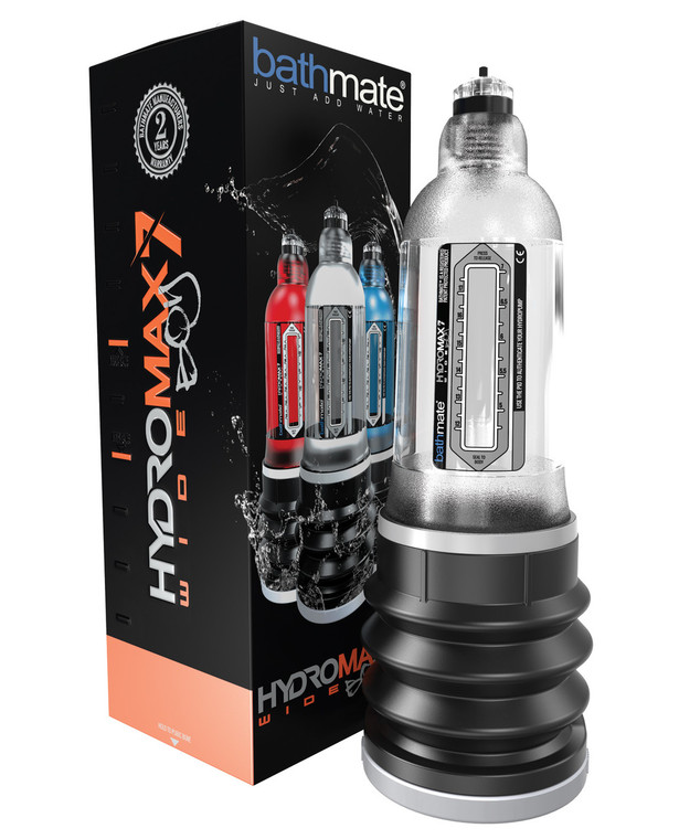 Bathmate Hydromax 7 Wide Boy Penis Pump - Clear