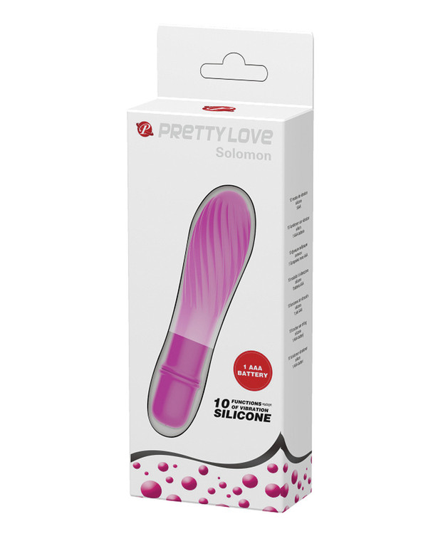 Pretty Love Solomon Vibrator - Fuchsia