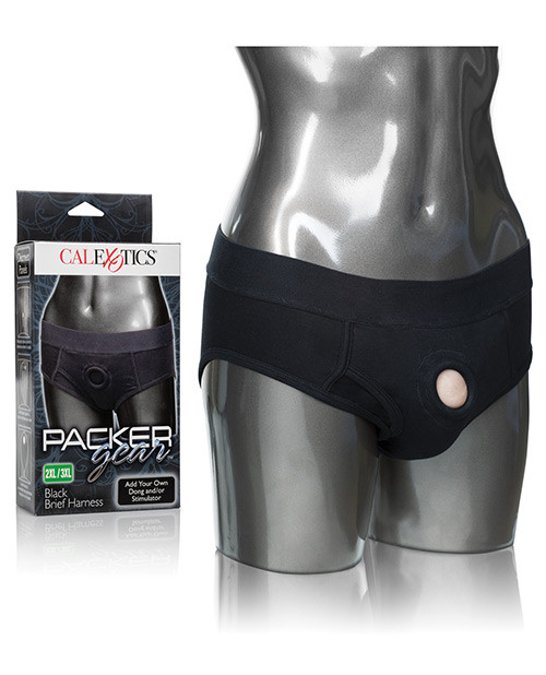 CalExotics Packer Gear Brief Harness 2Xl/3Xl - Black