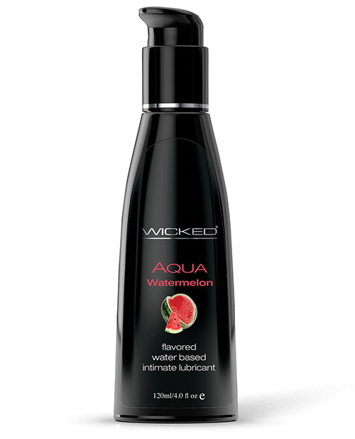 Wicked Sensual Care Collection Aqua Waterbased Ludricant - 4 Oz Watermelon