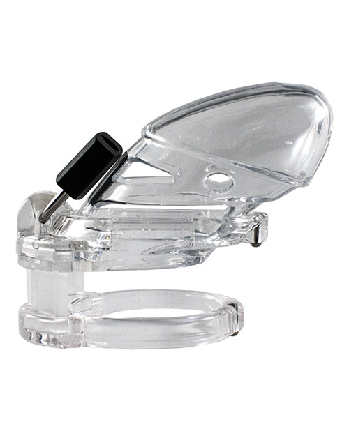 Locked In Lust The Vice Fetish Plus Cock Cage - Clear