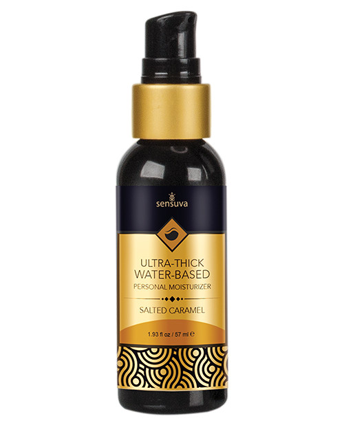Sensuva Ultra Thick Water Based Personal Moisturizer - 2 Oz Salted Caramel