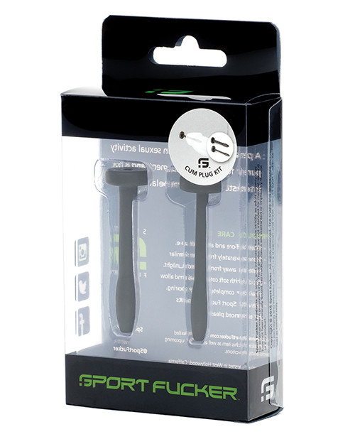 Sport F*cker Cum Urethral Plug Kit - Black
