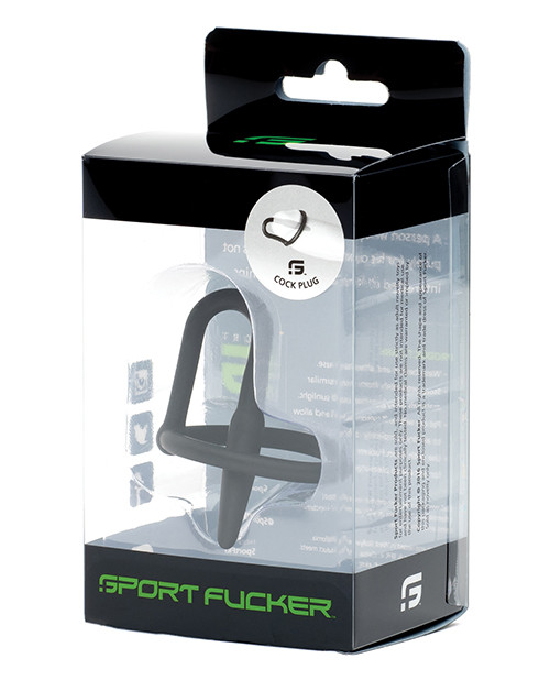 Sport F*cker Cock Urethral Plug - Black
