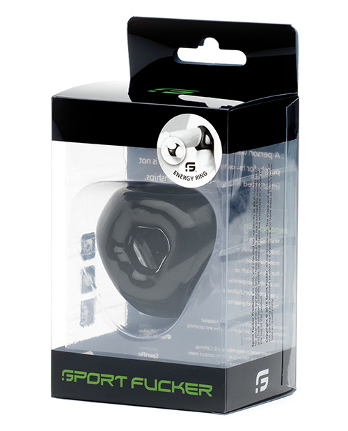 Sport F*cker Energy Cock Ring - Black