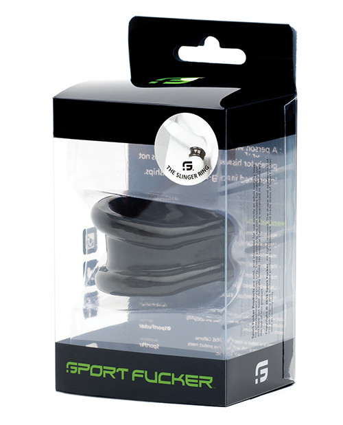Sport F*cker Slinger Cock Ring - Black