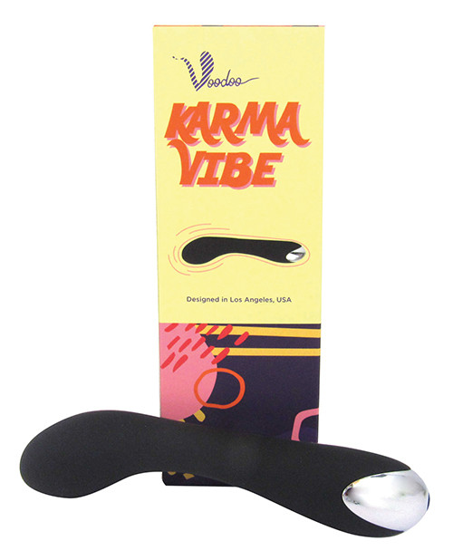 Voodoo Karma Vibrator 10X Wireless - Black