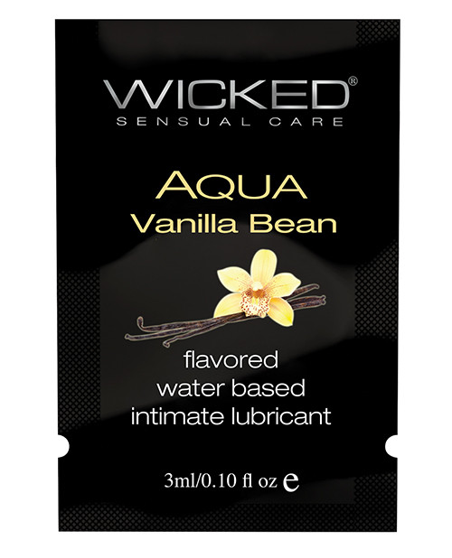 Wicked Sensual Care Collection Waterbased Personal Lubricant - .1 Oz Vanilla Bean