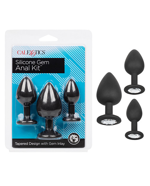 CalExotics Silicone Gem Anal Pleasure Kit