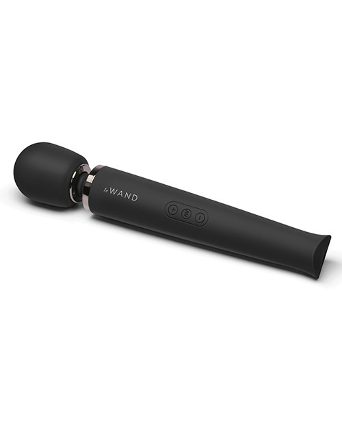 Le Wand Rechargeable Wand Vibrator - Black