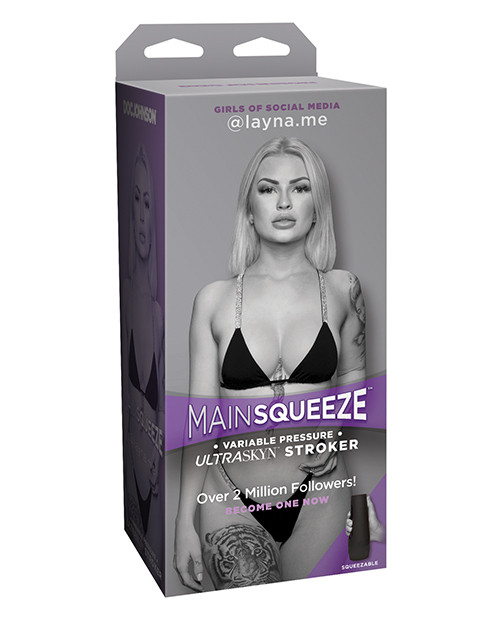 Doc Johnson Main Squeeze Girls Of Social Media Ultraskyn Pussy Masturbator Stroker - @Layna.Me