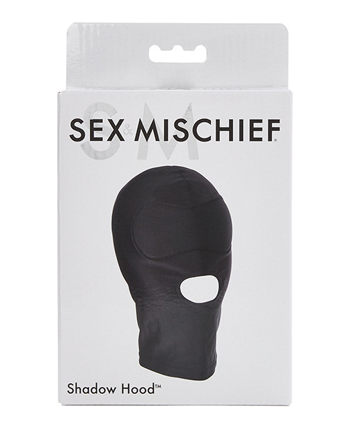 Sportsheets Sex & Mischief Fetish Shadow Hood - Black