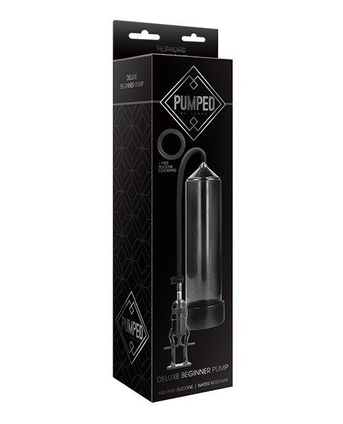 Shots Pumped Deluxe Beginner Penis Pump - Black