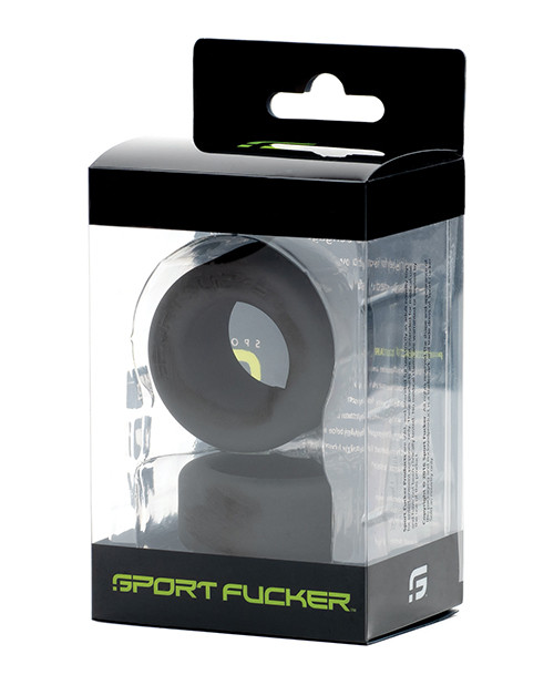 Sport F*cker Nutt Job Cock Ring - Black