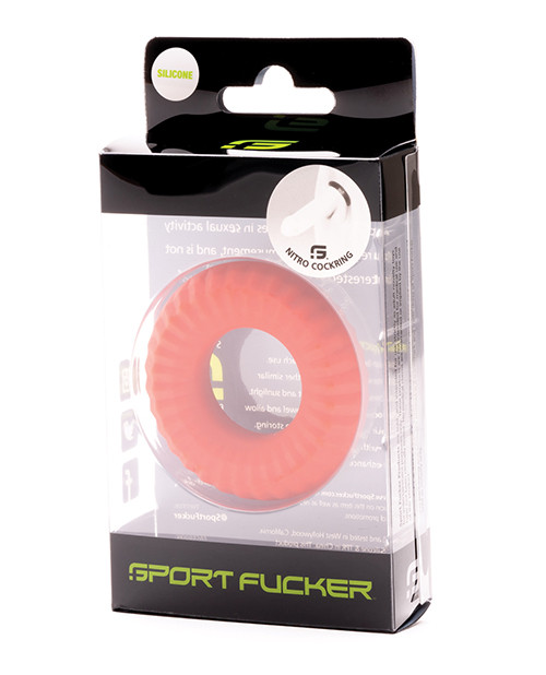 Sport F*cker Nitro Cock Ring - Red