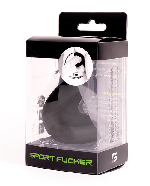 Sport F*cker Rugby Cock Ring - Black