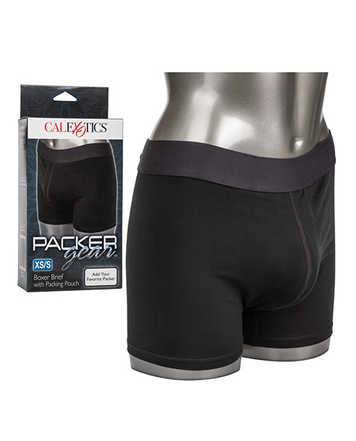 CalExotics Packer Gear Boxer Brief With Packing Pouch - Xs/S