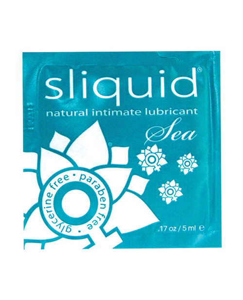 Sliquid Naturals Sea Pillows Personal Lubricant .17 Oz