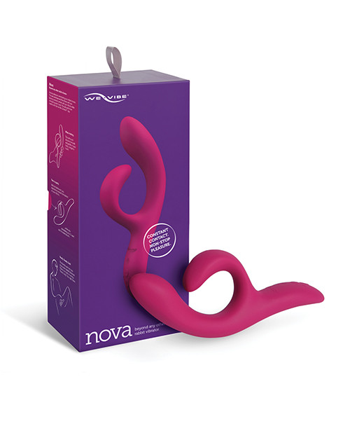 We-Vibe Nova 2 Flexible Rabbit Vibrator - Fuchsia