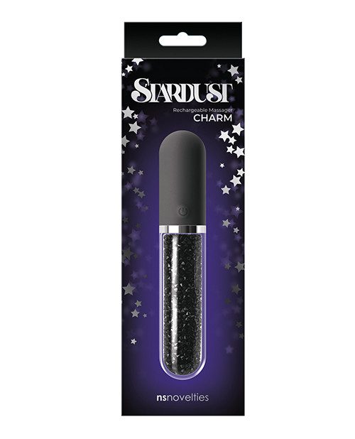 NS Novelties Stardust Charm Vibrator - Black