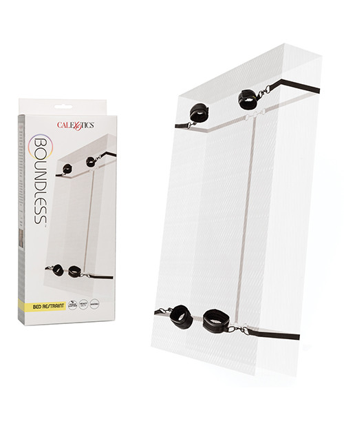 CalExotics Fetish Boundless Bed Restraint Bondage Kit - Black