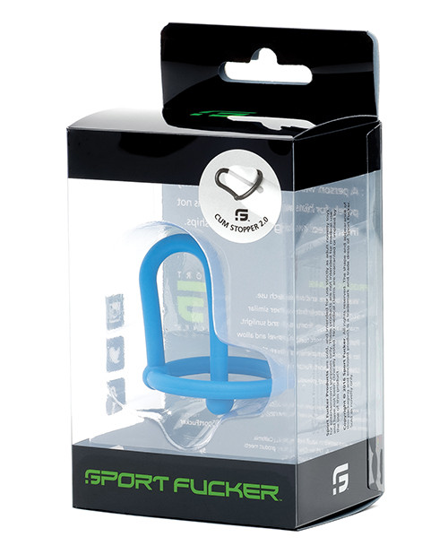 Sport F*cker Cum Stopper 2.0 Urethral Plug - Blue