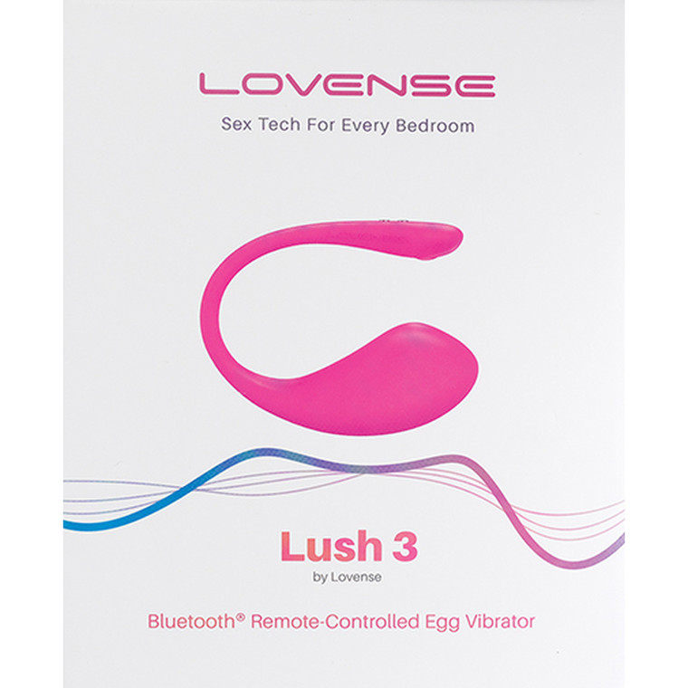 Lovense Lush 3.0 Sound Activated Camming Vibrator - Pink
