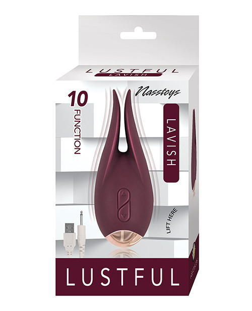 Nasstoys Lustful Lavish Rabbit Vibrator - Eggplant