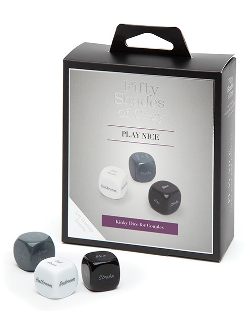 Fifty Shades Of Grey Play Nice Kinky Dice Game For Couples