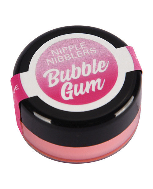 Jelique Nipple Nibbler Cool Tingle Flavored Arousal Balm - 3 G Bubble Gum