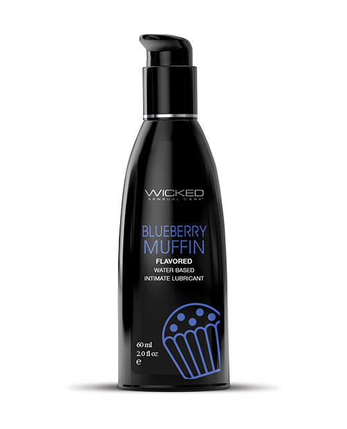 Wicked Sensual Care Water Based Personal Lubricant - 2 Oz Blueberry Muffin