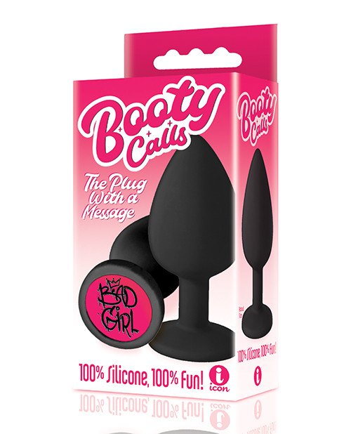 Icon Brands The 9's Booty Calls Bad Girl Butt Plug - Black