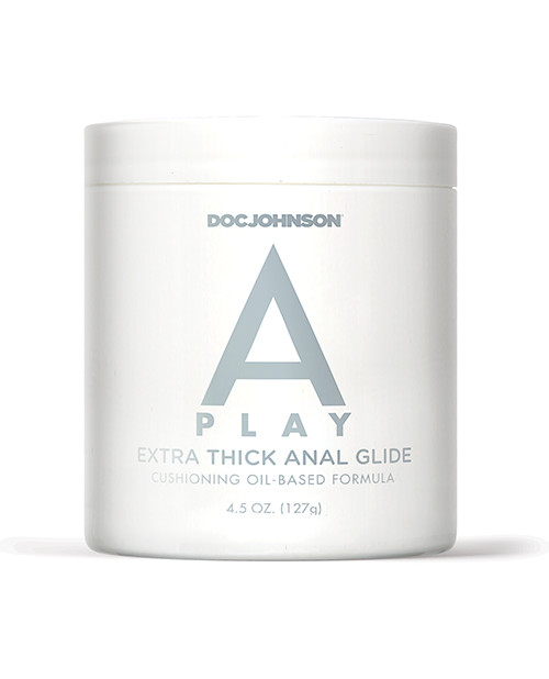 Doc Johnson A Play Extra Thick Anal Glide With Cushioning Oil Based Formula - 4.5 Oz