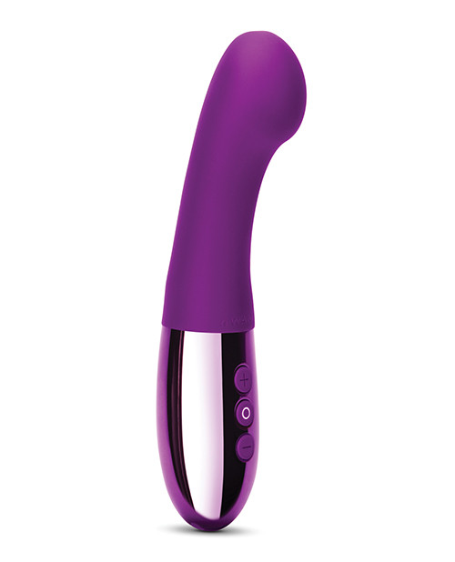Le Wand Gee G-Spot Targeting Rechargeable Vibrator - Cherry