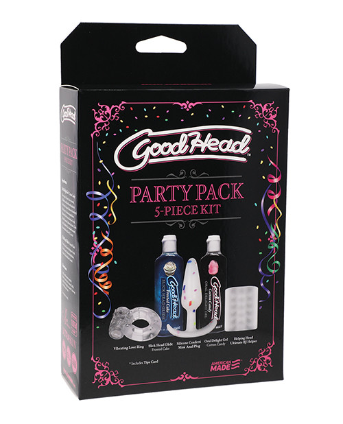 Doc Johnson Goodhead Party Pack - 5 Pc Kit